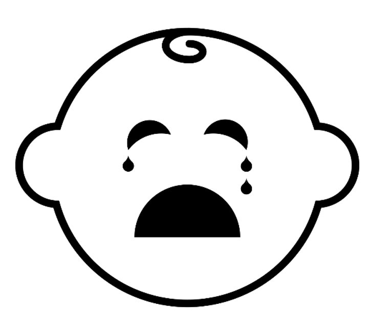 Sad baby